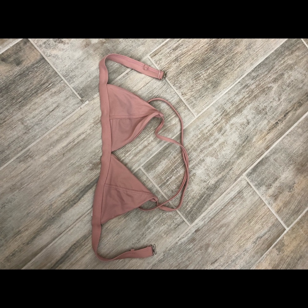 Pink bathing suit